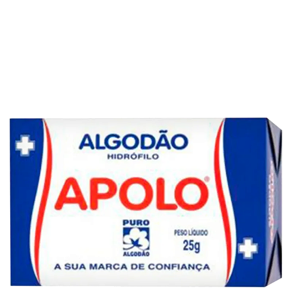 APOLO ALGODÃO HIDROFÍLO  25G