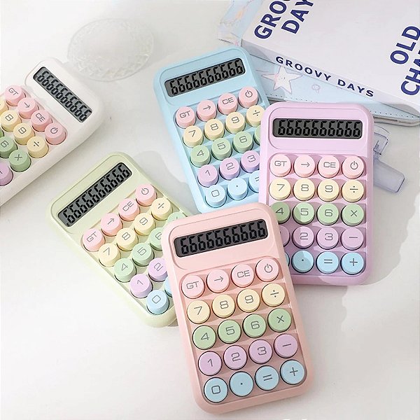 Calculadora 10 Dígitos - Teclado Mecânico
