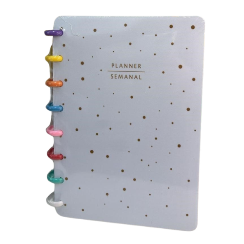 Planner de Discos Semanal Planejamento Pessoal