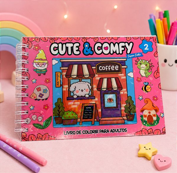 Cute & Comfy Super Extra Edição 02 - Livro Colorir