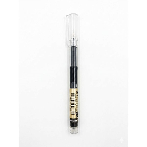 Caneta em Gel Preta 0,5 mm Kit 2 Unidades