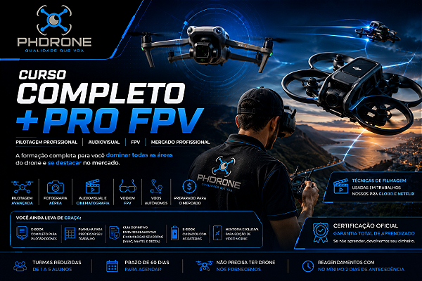 Curso De Pilotagem Introdução Ao FPV
