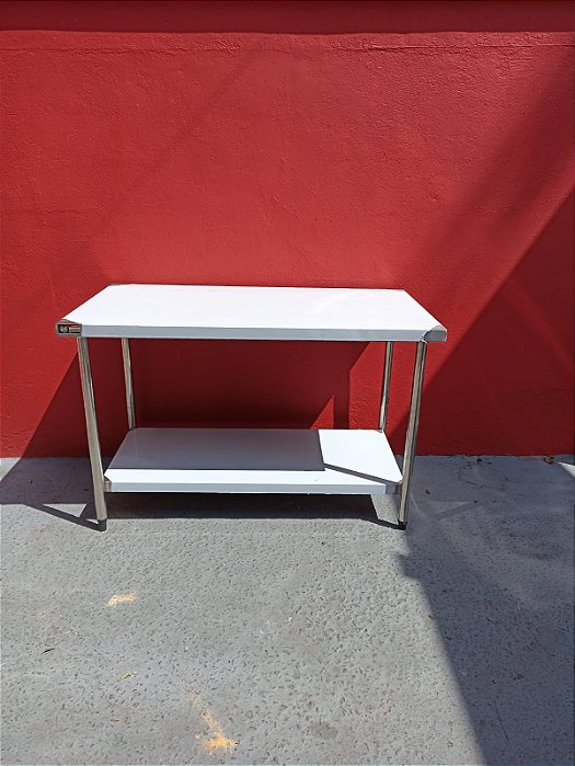 mesa inox 130x70 nova