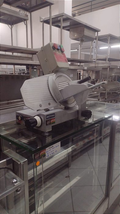 Cortador de frios 25 laminas (Aluminio) Metvisa SEMI NOVO