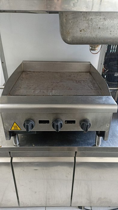 Chapa a Gás Venâncio 60 cm Linha Prime