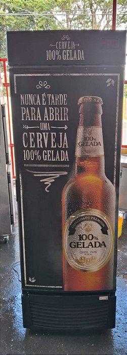 Cervejeira Porta Cega 431l Fricon Vcfc431c000 Preto SEMI NOVA