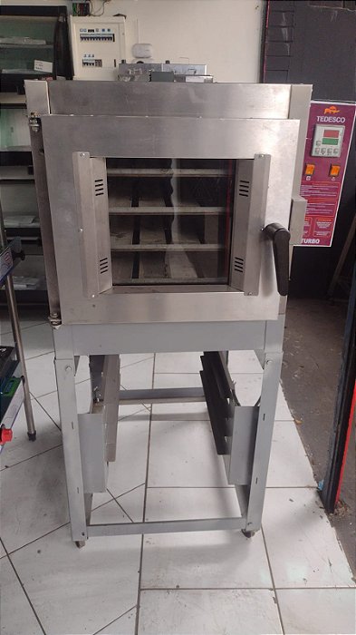 Forno Turbo Elétrico FFT80 - 4 Esteiras - Tedesco