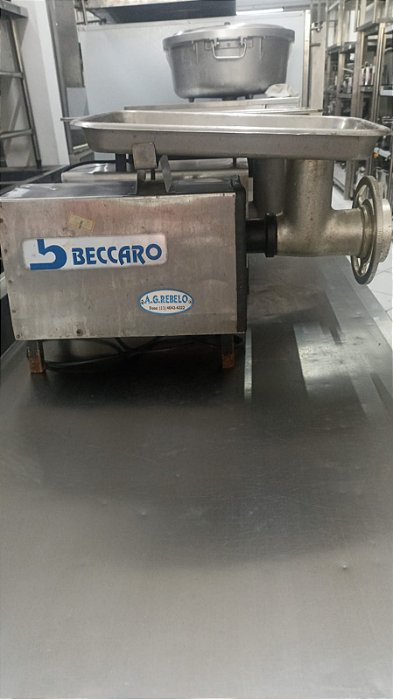 Moedor de Carnes Elétrico Boca 10 Inox Maltbec Pbm10 Beccaro SEMI NOVO