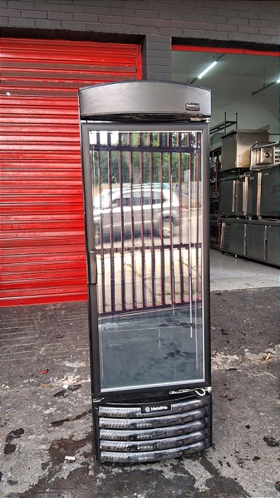 Freezer e Expositor Vertical Metalfrio 497 Litros All Black VF50FH 220V SEMI NOVO