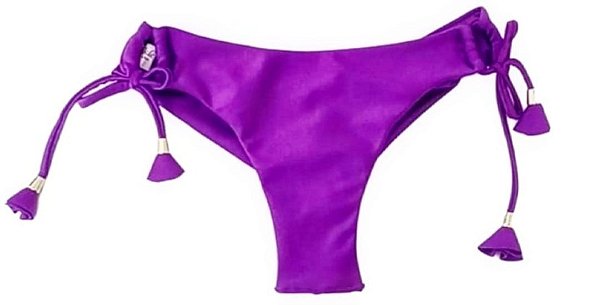 Calcinha De Bíquini Fio Duplo, Roxo