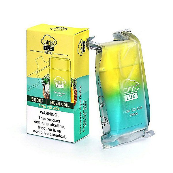 Pod descartável AIRIS LUX P5000 Puffs (Vários sabores) - Airistech | Juice Vape BR