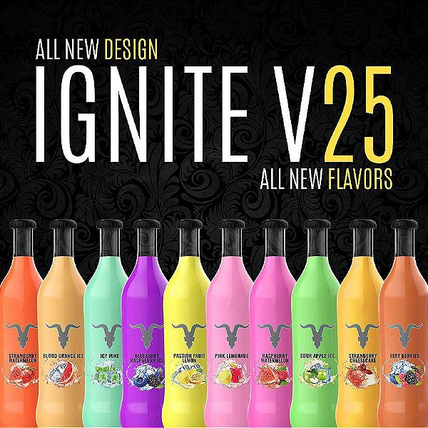 Ignite - Pod Descartável - Ignite V25 - 2500 puffs