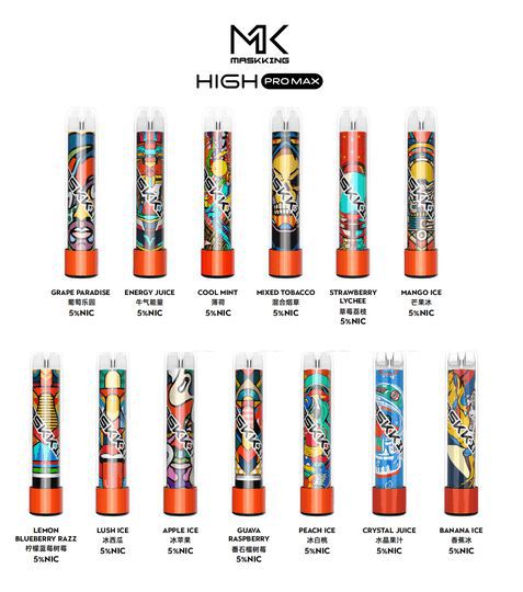 Maskking - Pod Descartável - High Pro Max - 1500 puffs