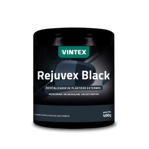Revitalizador de Plásticos Vonixx Rejuvex Black - 400g