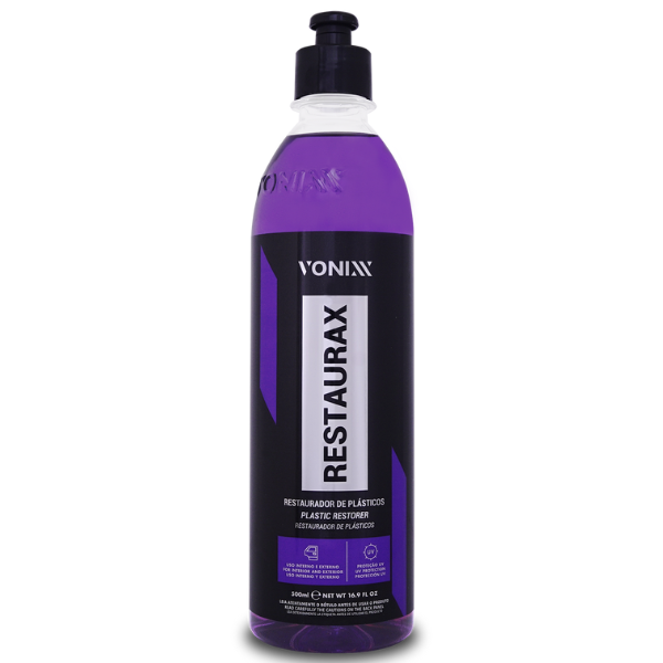Restaurador de Superfícies Plásticas Vonixx Restaurax - 500ml