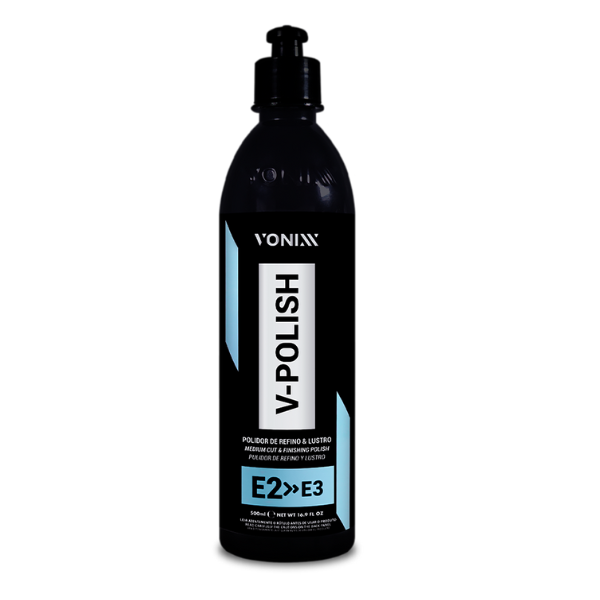 V-polish Polidor de Refino e Lustro 500ml - Sistema VHP Vonixx