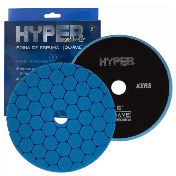 Boina de Espuma Hyper Suave 6 polegadas Kers - Lustro