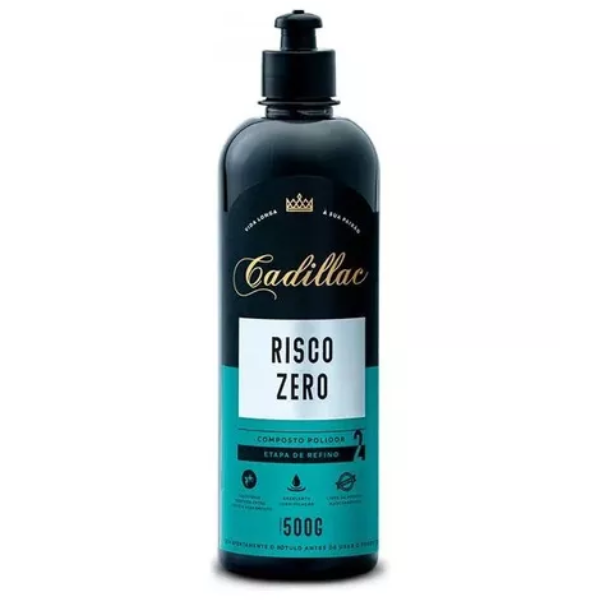 Cadillac Risco Zero 500ml - Composto Polidor Etapa Refino