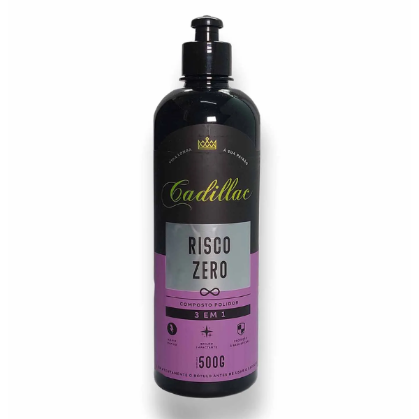 Composto Polidor Cadillac 3 em 1 - Risco Zero 500g