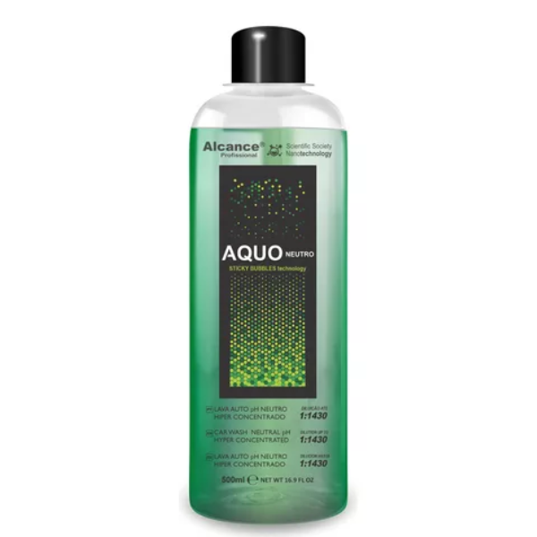 Shampoo Automotivo Aquo  Ph Neutro 500ml - Alcance