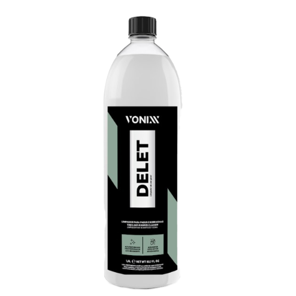 LIMPADOR DE PNEUS E BORRACHAS DELET 1,5l - VONIXX
