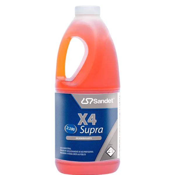X4 Supra Sandet Desengraxante 2L
