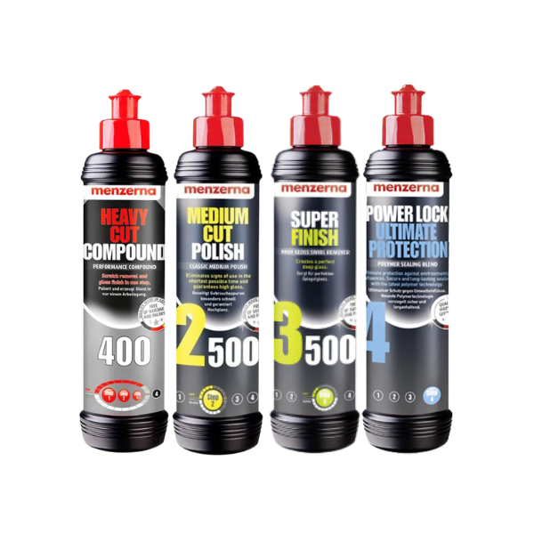 Kit de Compostos para Polimento Menzerna