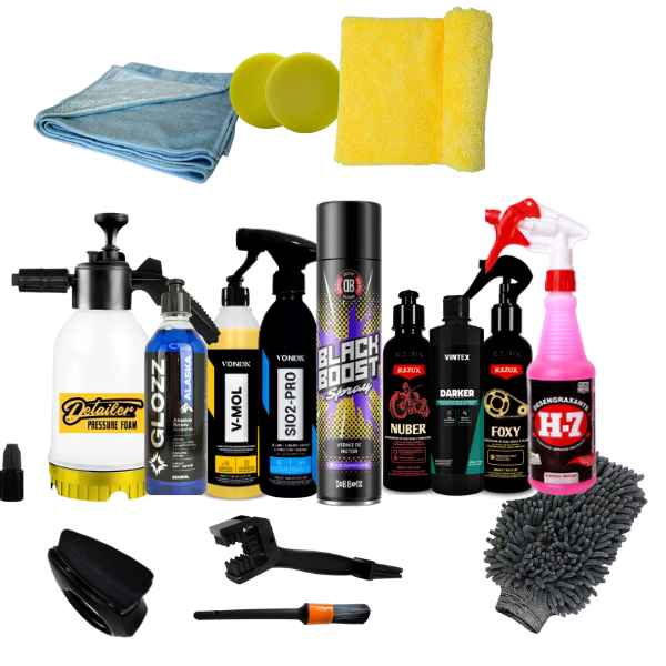 Kit Completo para Limpeza de Motos - Albach Motos
