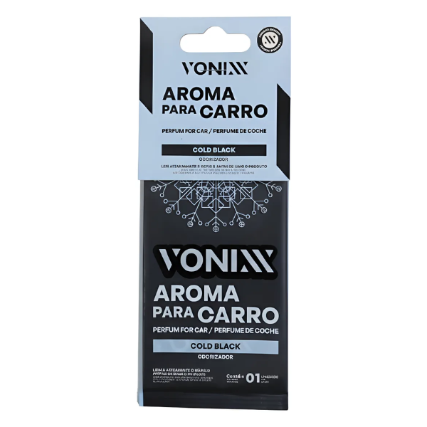 Aromatizador De Carro Vonixx Cold Black