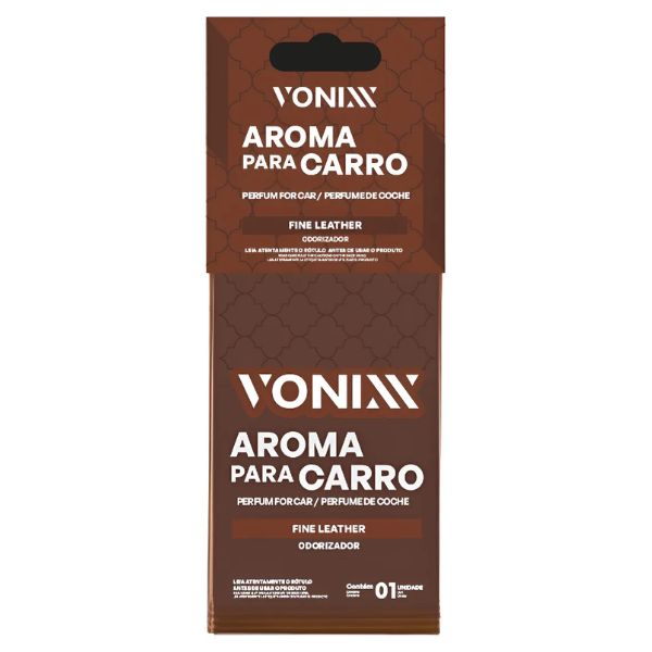 Aromatizador De Carro Vonixx Fine Leather