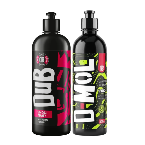 Kit Shampoo D-mol + Snow Many 500ml DubBoyz