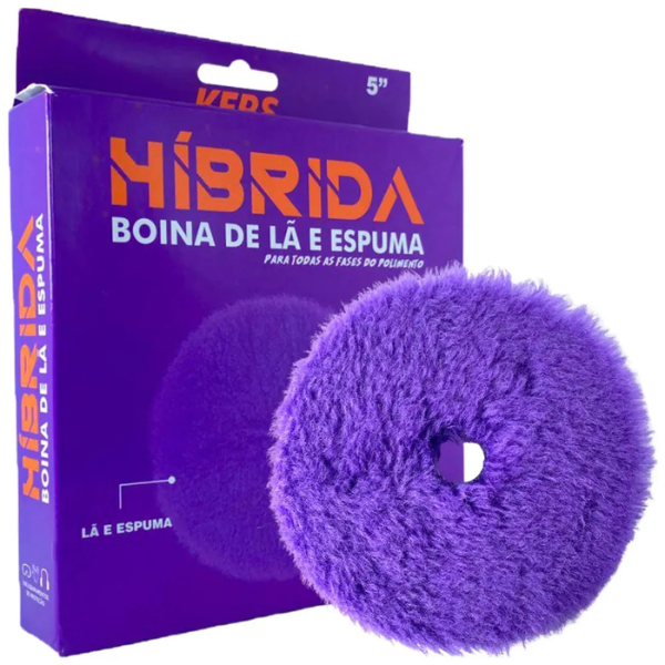 BOINA HÍBRIDA MISTA DE LÃ E ESPUMA 6'' KERS