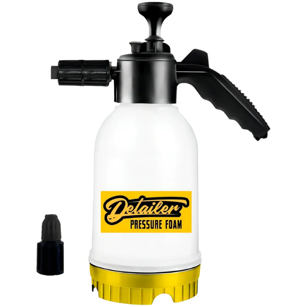 Pulverizador de Espuma Manual Detailer 2L Amarelo com Bico Snow Foam