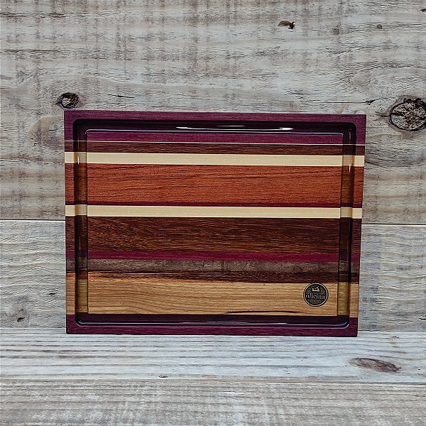 Tabua para churrasco, corte e servir