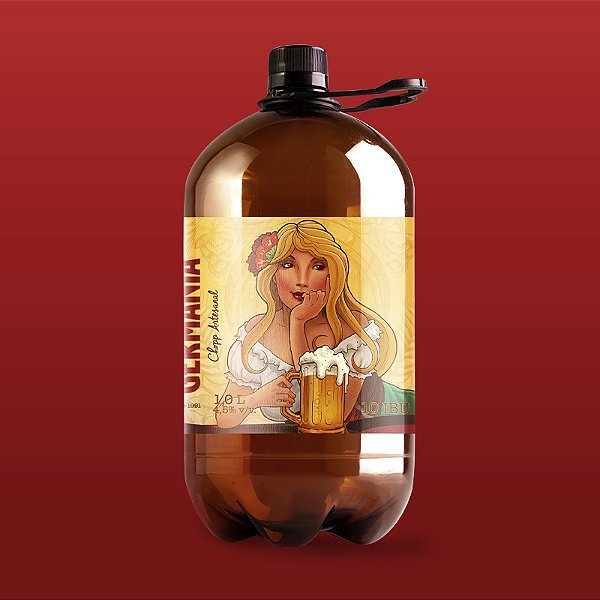 GROWLER 1LT CHOPP CLARO GERMANIA PACK C/06