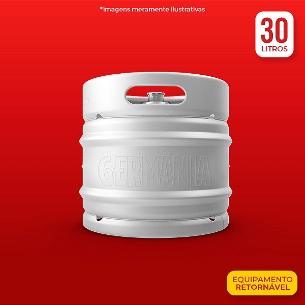 BARRIL CHOPP GERMANIA CLARO  30LT