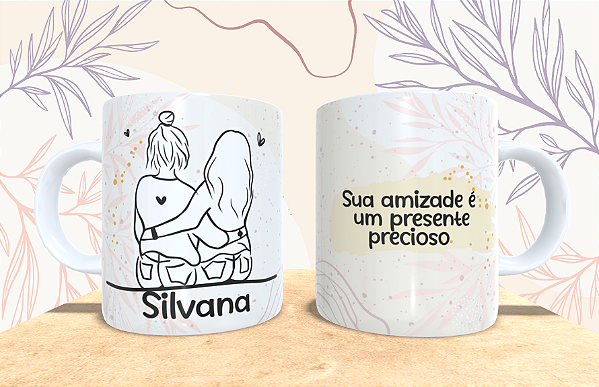 Caneca Tema Amigos 01