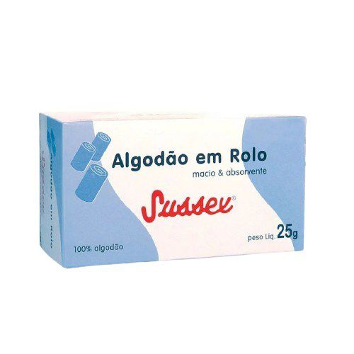 ALGODÃO EM ROLO SUSSEX 25G