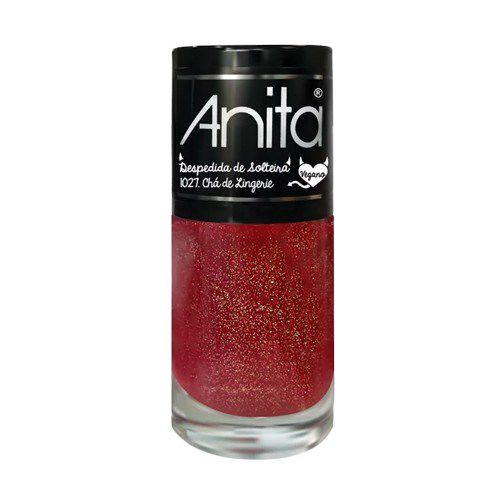 ESMALTE ANITA DESPEDIDA DE SOLTEIRA, CHÁ DE LINGERIE 10ML