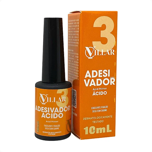 ADESIVADOR ACIDO VILLAR 10ML