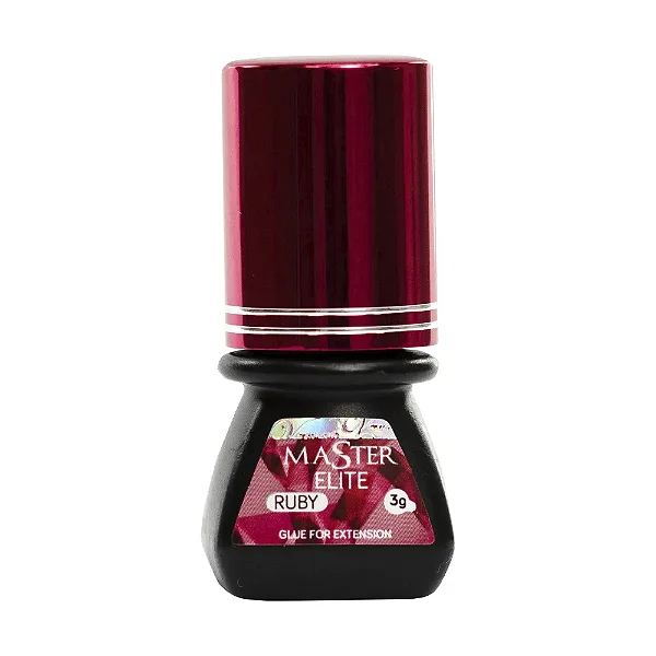 COLA ADESIVO PARA EXTENSÃO DE CÍLIOS MASTER ELITE RUBY 3ML