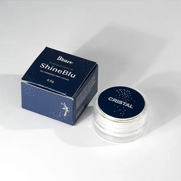 PÓ CROMADO PIRIMPIMPIM SHINEBLU CRISTAL 0,5G BLUWE