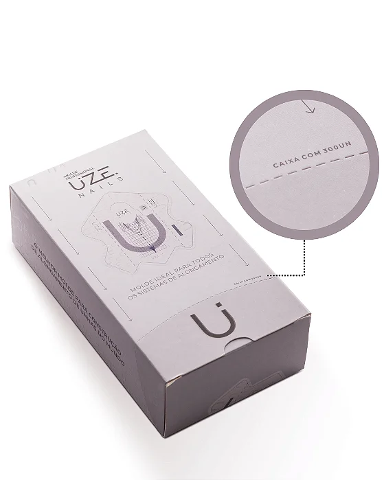 MOLDE TECNOLÓGICO UZE NAILS  300 UND