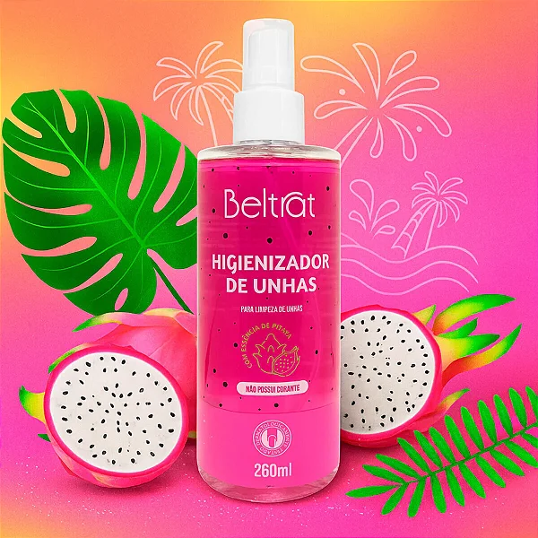 HIGIENIZADOR DE UNHAS BELTRAT PITAYA 260ML