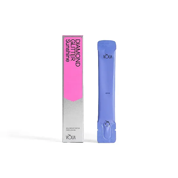 SACHÊ 14g GEL DIAMOND GLITTER SUNSHINE VÓLIA