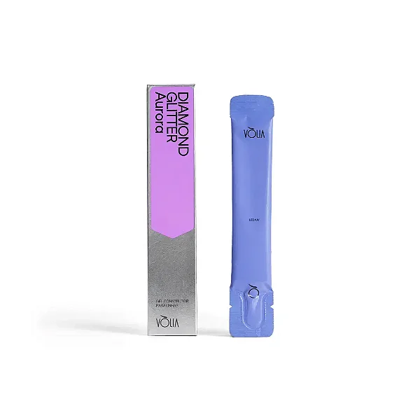 SACHÊ 14g GEL DIAMOND GLITTER AURORA VÓLIA
