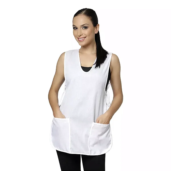 BATA EM OXFORD COM BOLSOS LATERAIS SANTA CLARA