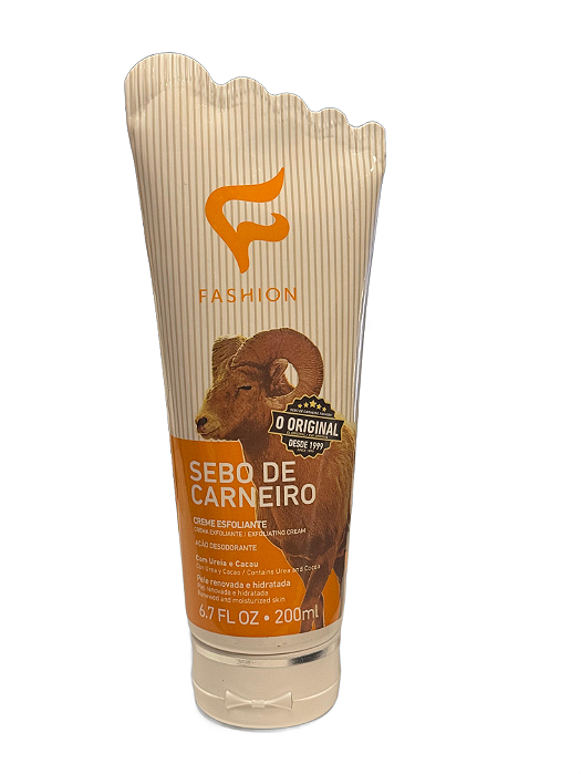 SEBO DE CARNEIRO FASHION CREME ESFOLIANTE 200ML