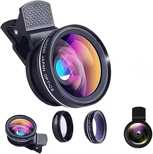 LENTE MACRO PARA FOTO 0.45X CELULAR UNIVERSAL PHONE