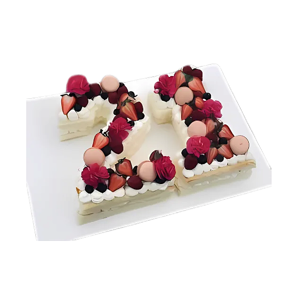 Aro Numérico para Bolo Number Cake 21 Anos